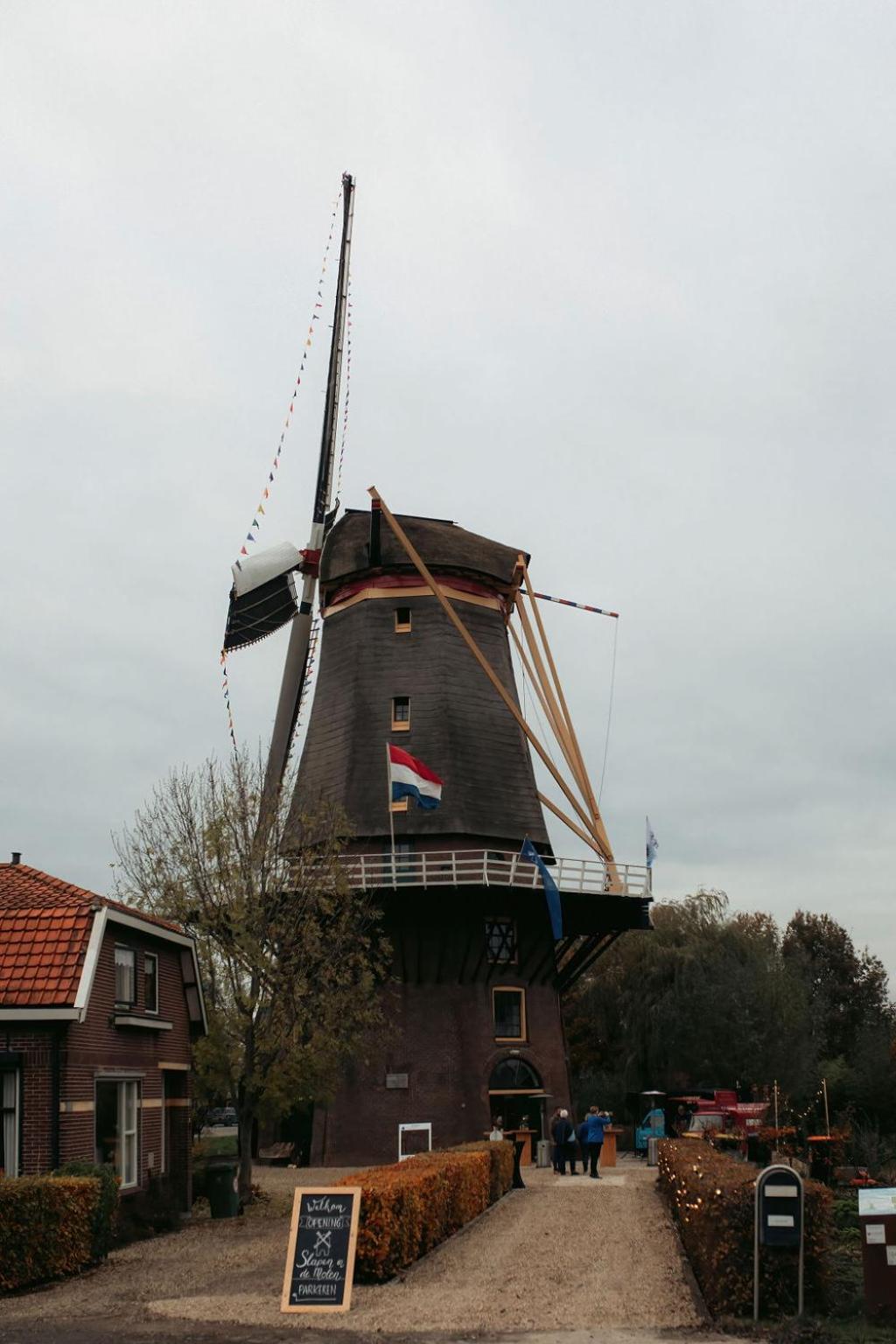 Slapen In De Molen Hotel Arkel Bagian luar foto